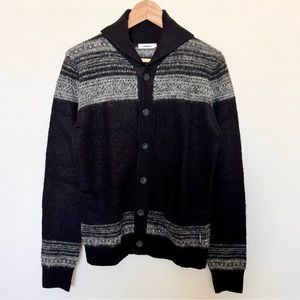 J.Lindeberg Men’s Alpaca Shawl Collar Cardigan S